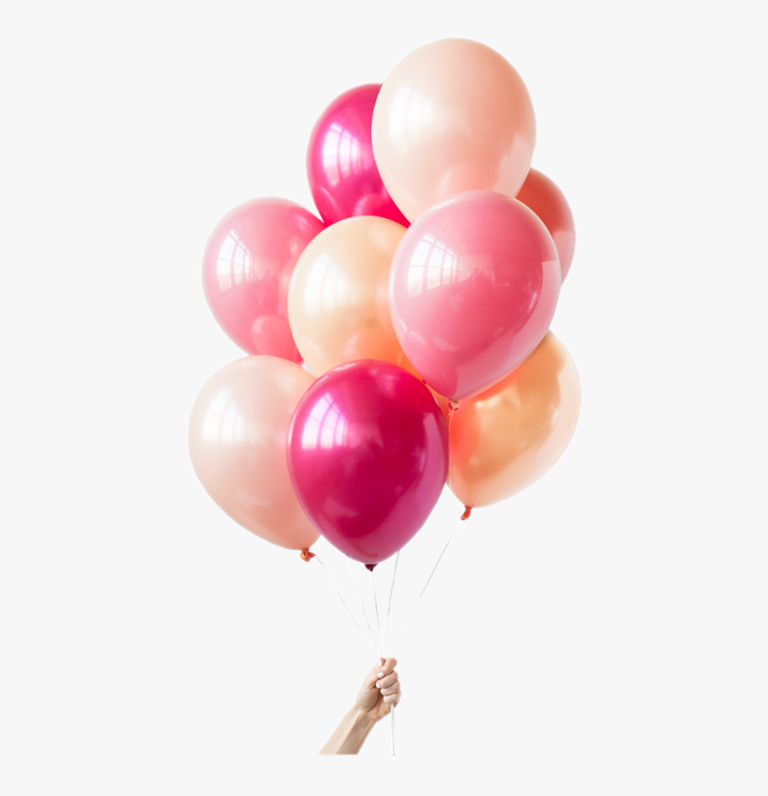 #baloon #balon #pink - Balloon Pink, HD Png Download