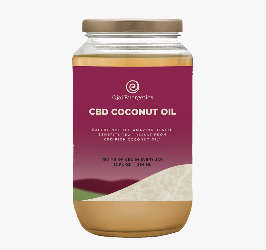 Big Jar Cbd Coconut Oil - Ojai Energetics Cbd Coconut Oil, HD Png Download