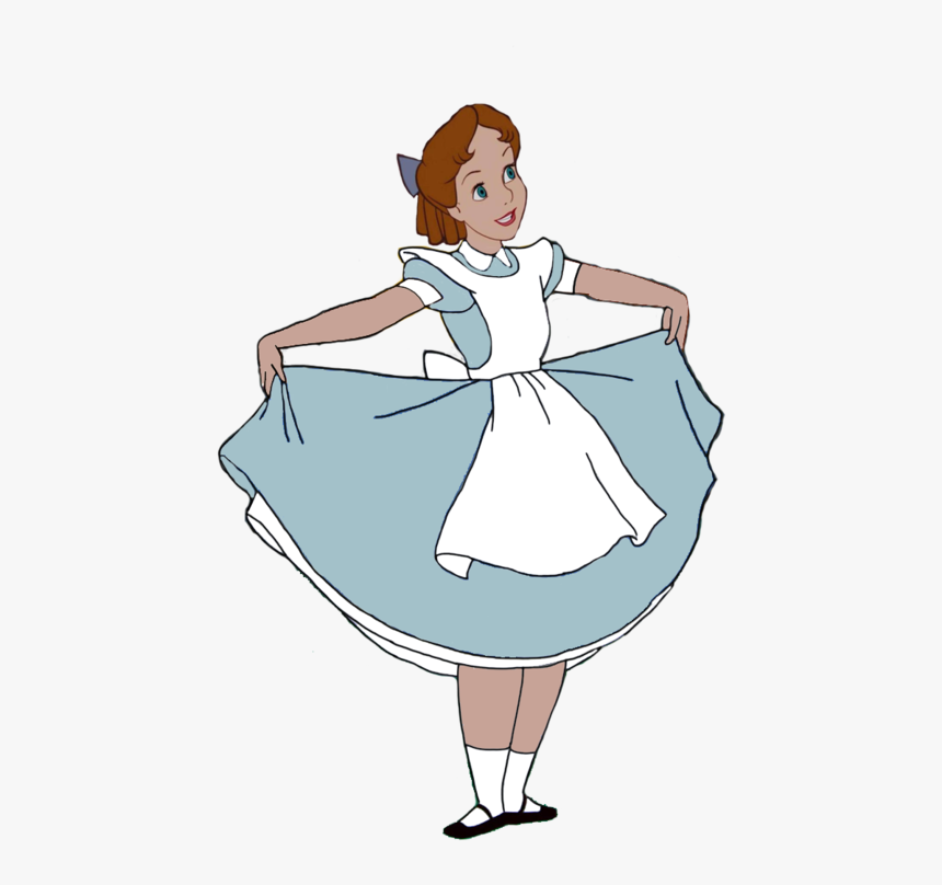 Wendy Darling Free Desktop Background - Cartoon, HD Png Download