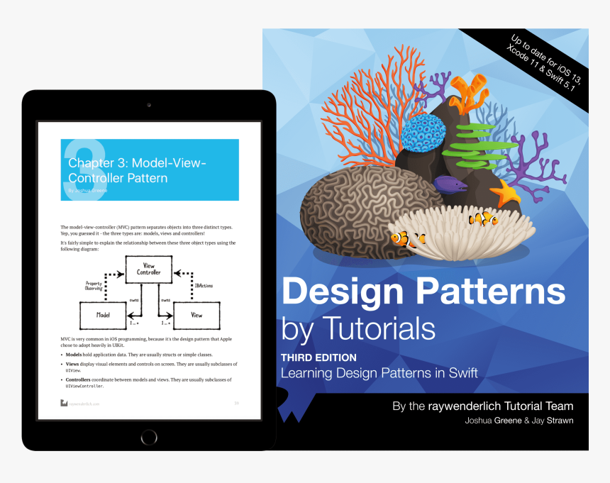 Design Patterns By Tutorials, HD Png Download