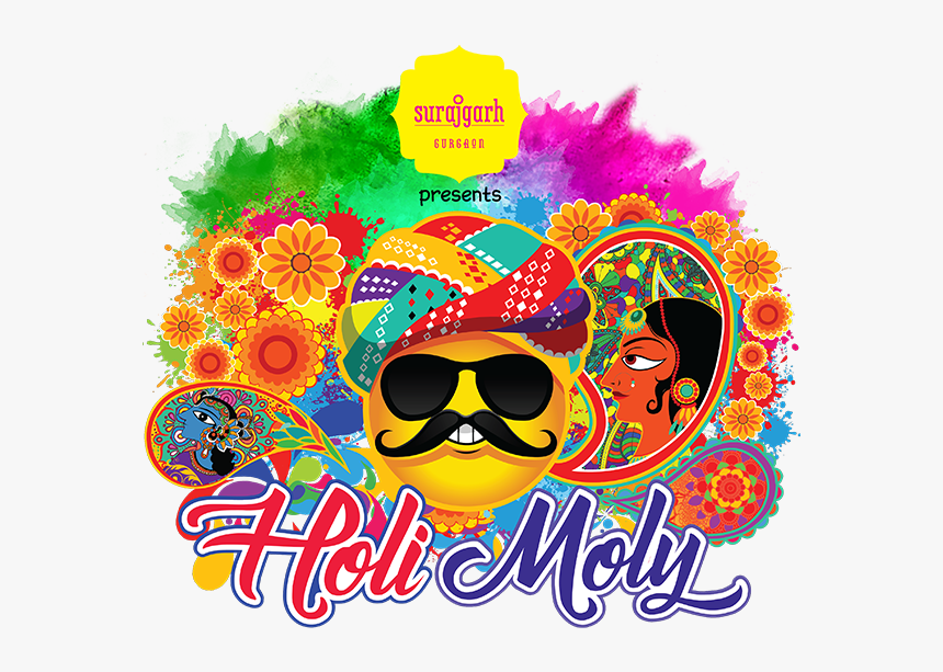 Holi Event In Gurgaon 2019, HD Png Download