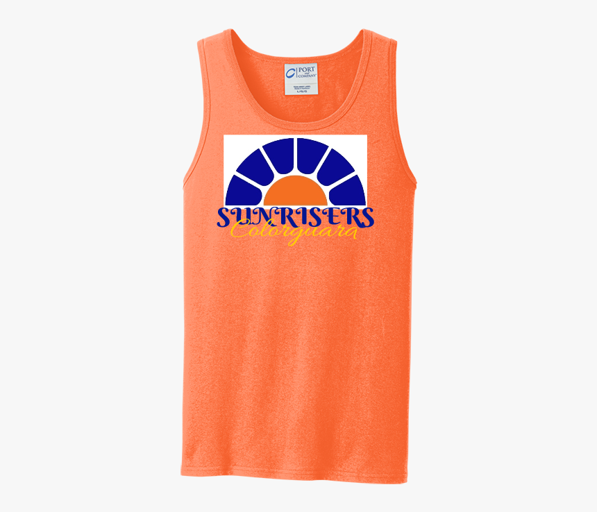 Sunrisers-colorguard Sunrisers Colorguard Men S 100% - Active Tank, HD Png Download