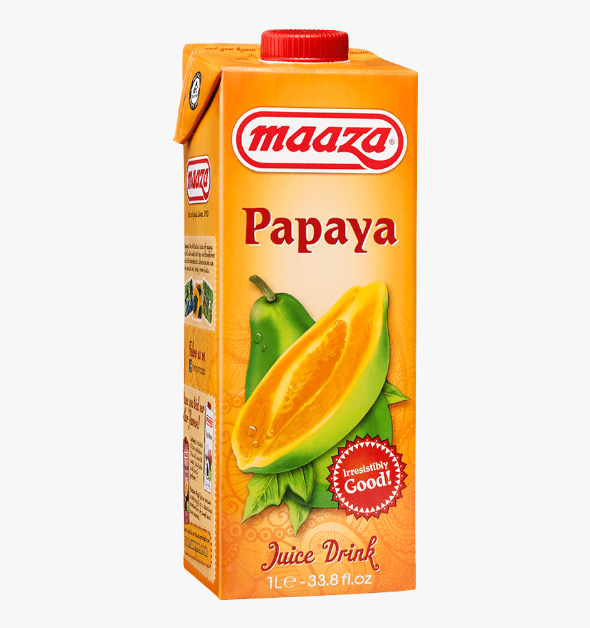 Maaza Papaya Juice Drink, HD Png Download
