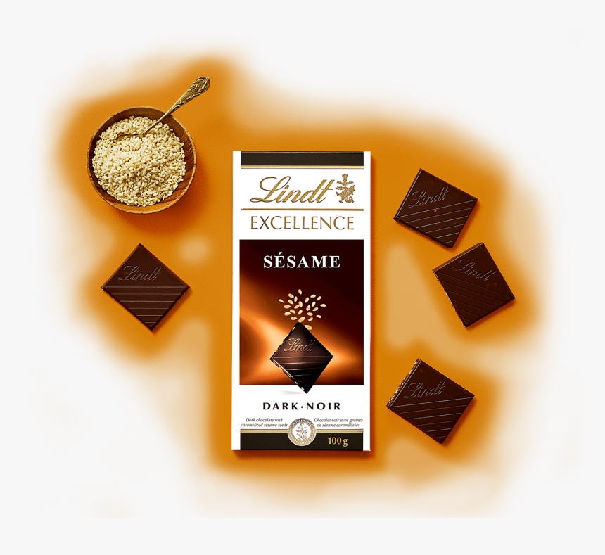 Lindt Excellence Dark Orange 35 G, HD Png Download