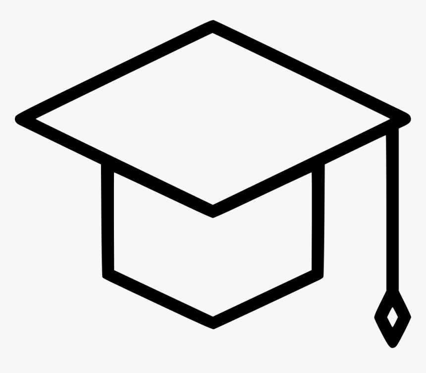 Education University School Hat Study Course Degree - Fa Fa Product Icon, HD Png Download