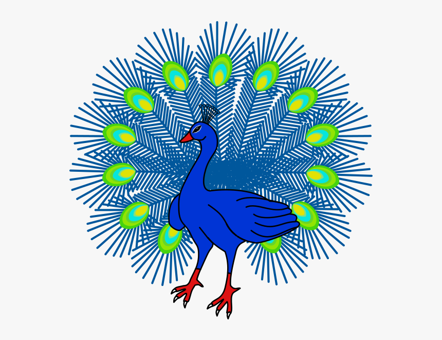 Heraldic Peacock - Peacock Sigil, HD Png Download