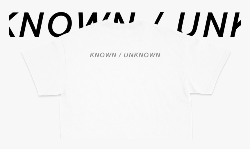 Known Unknown White, HD Png Download