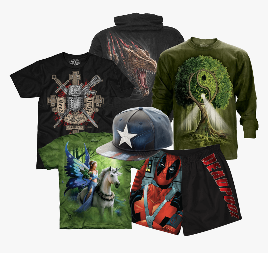 Long-sleeved T-shirt, HD Png Download