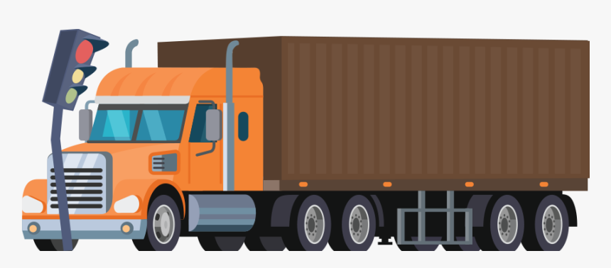 Trailer Truck, HD Png Download