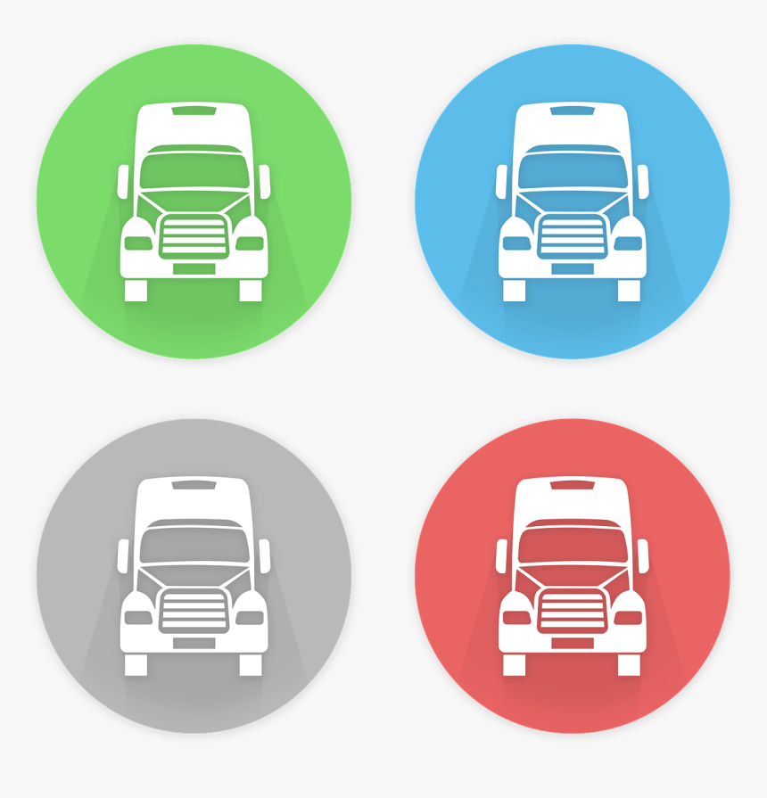 Truck, Transport, Trucking, Transportation, Shipping - Logo Camion Png, Transparent Png