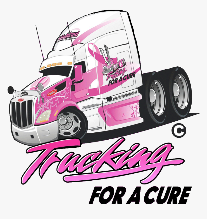Trucking For A Cure, HD Png Download