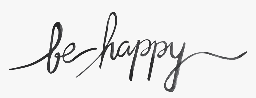 By Yenty Jap Fake Tattoo, Be Happy - Calligraphy Tyler, HD Png Download