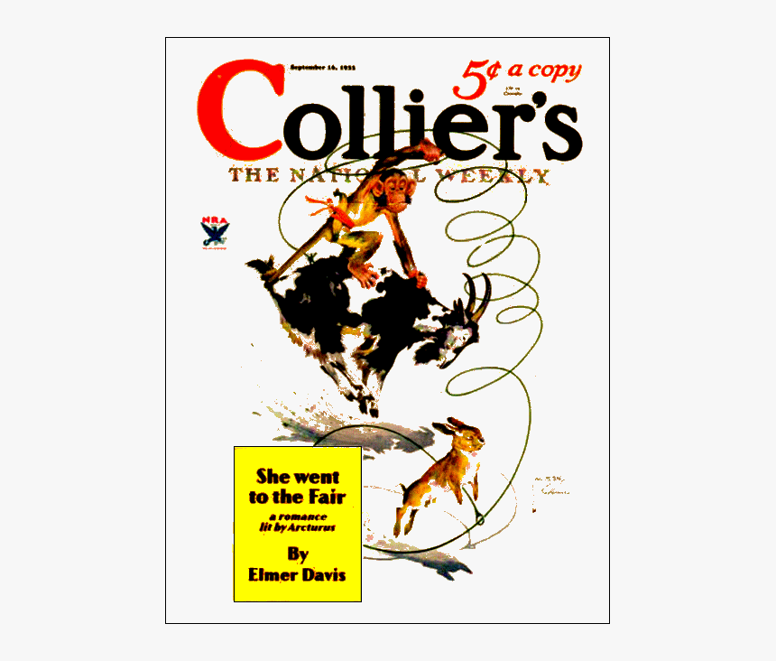 Illustration 
title Illustration - Collier Magazine Cover, HD Png Download