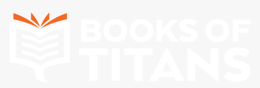 Books Of Titans Logo White - Tan, HD Png Download