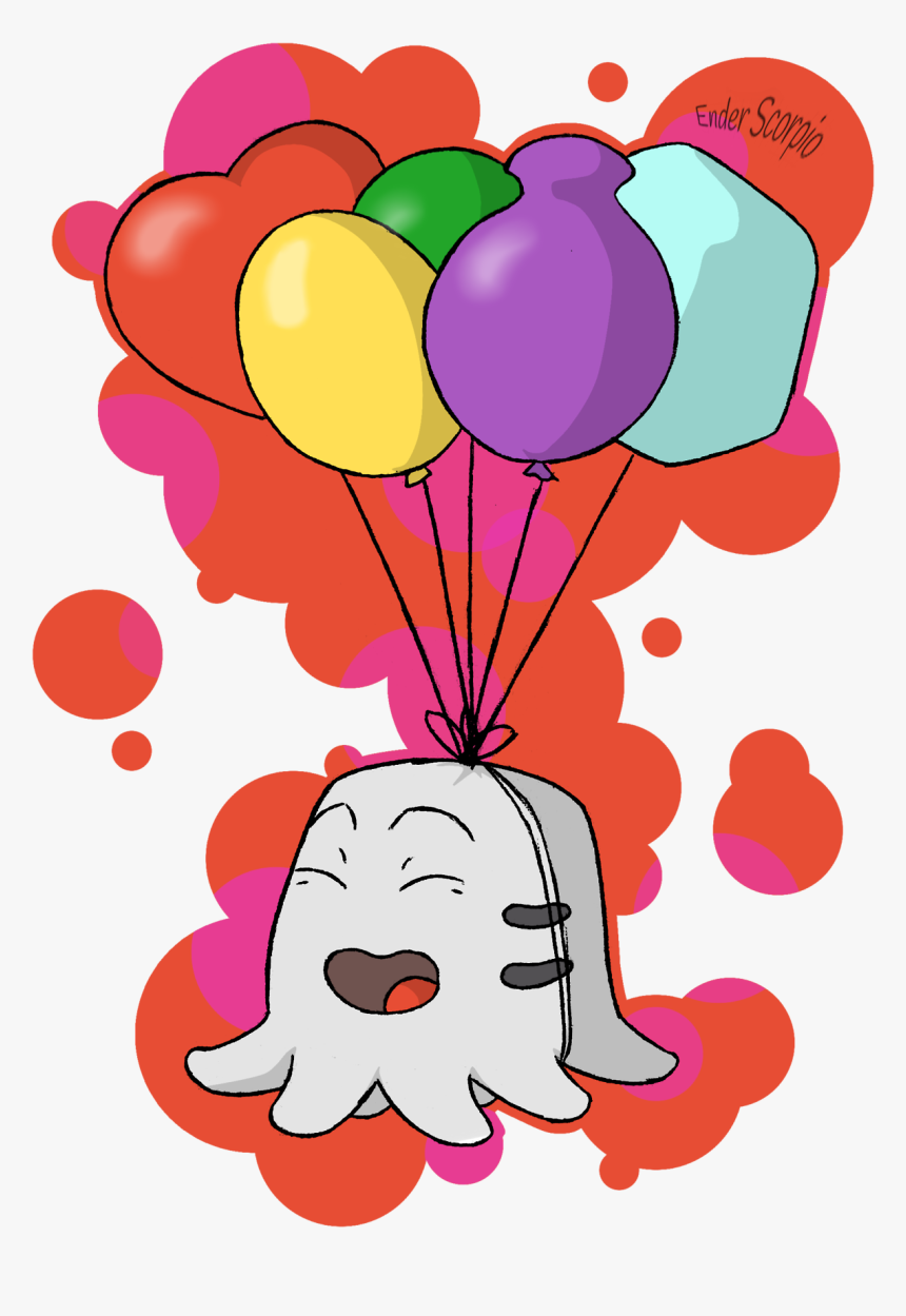 Mini Ghast - Balloon, HD Png Download