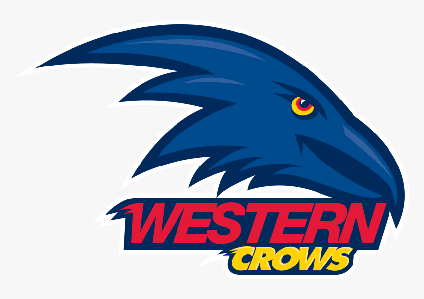 Western Crows - White Border - Adelaide Crows Logo Png, Transparent Png