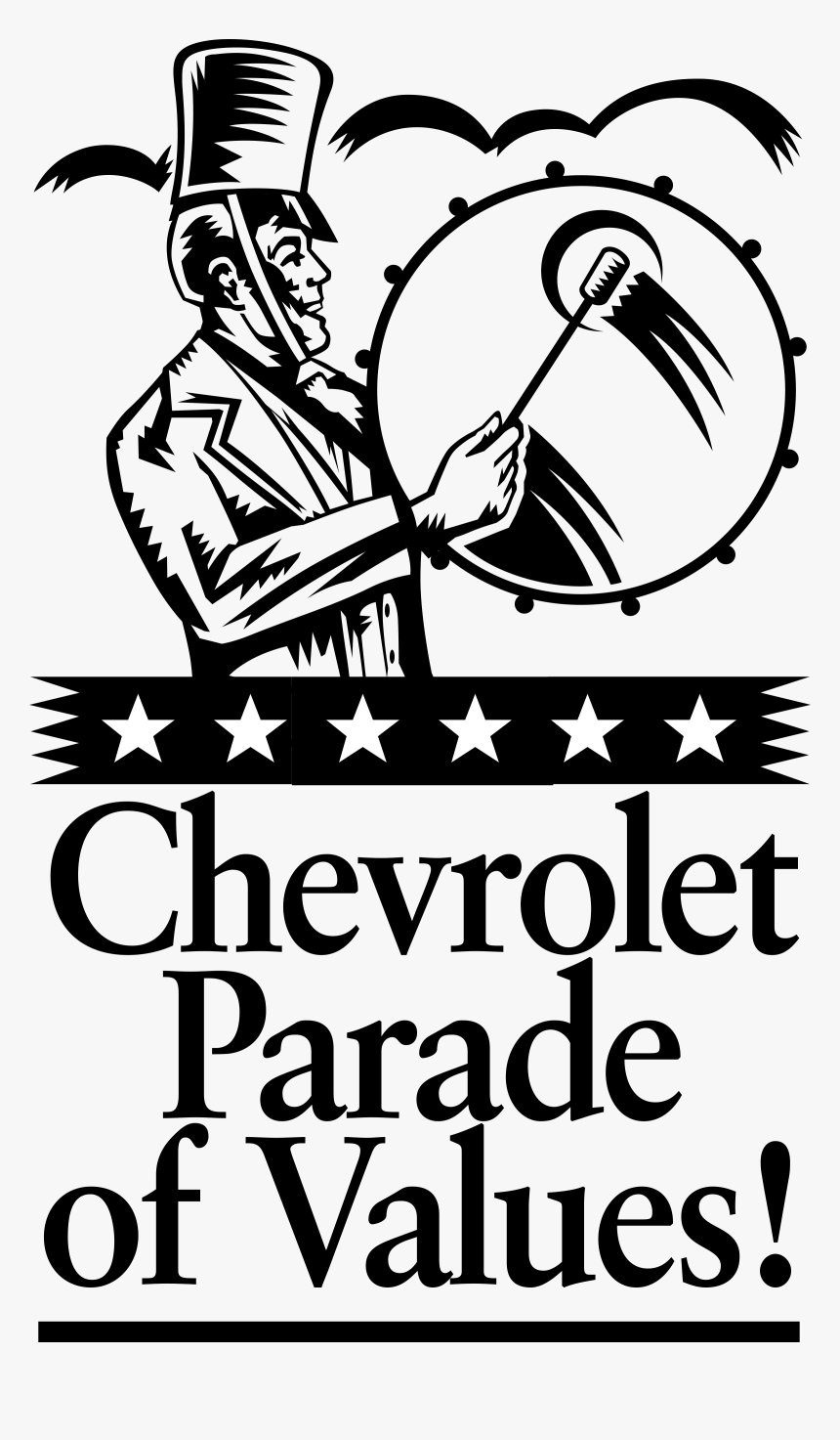 Chevrolet Parade Of Values Logo Png Transparent - Cartoon, Png Download