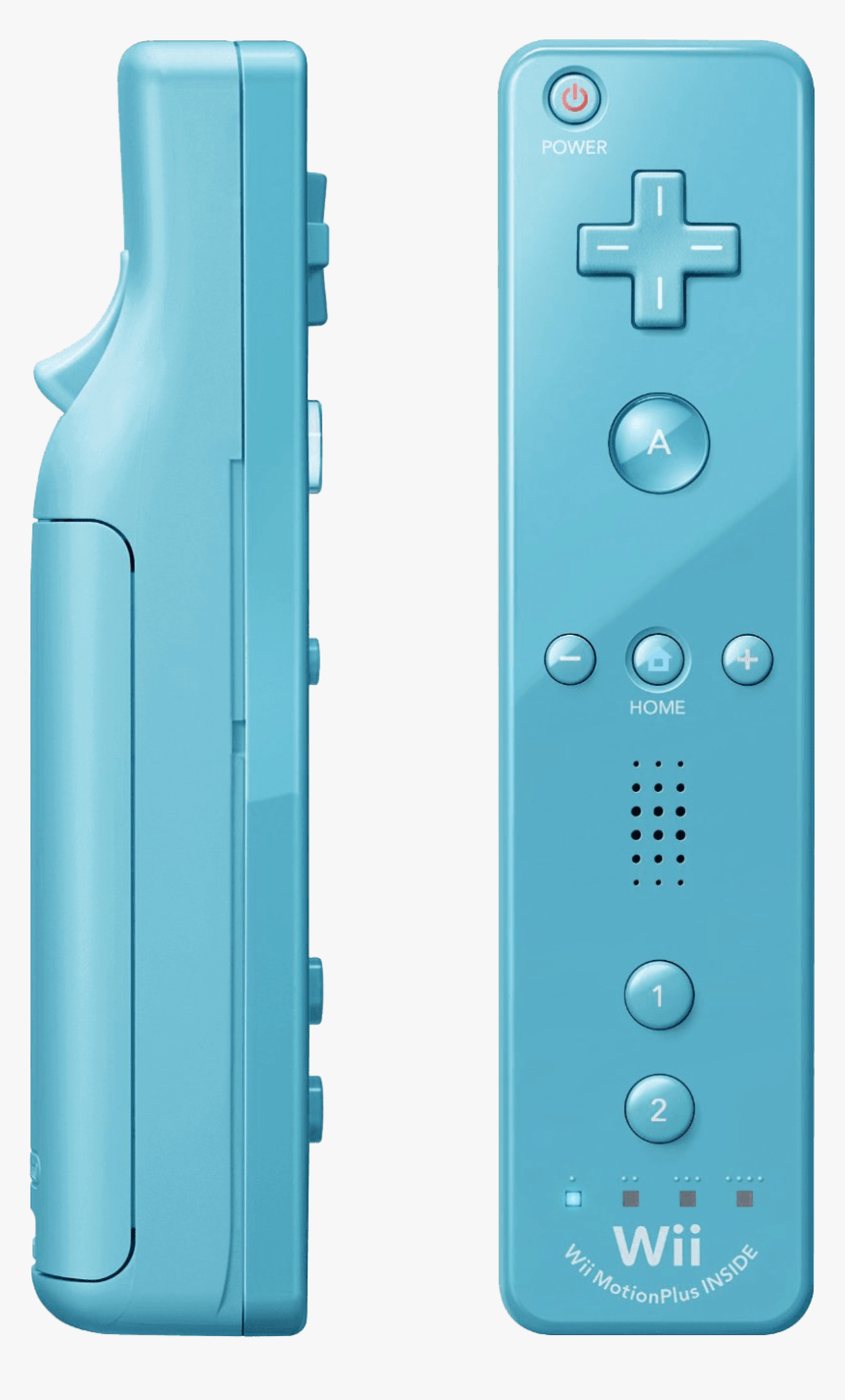 Wii Plus Remote Blue - Wii Remote Plus, HD Png Download
