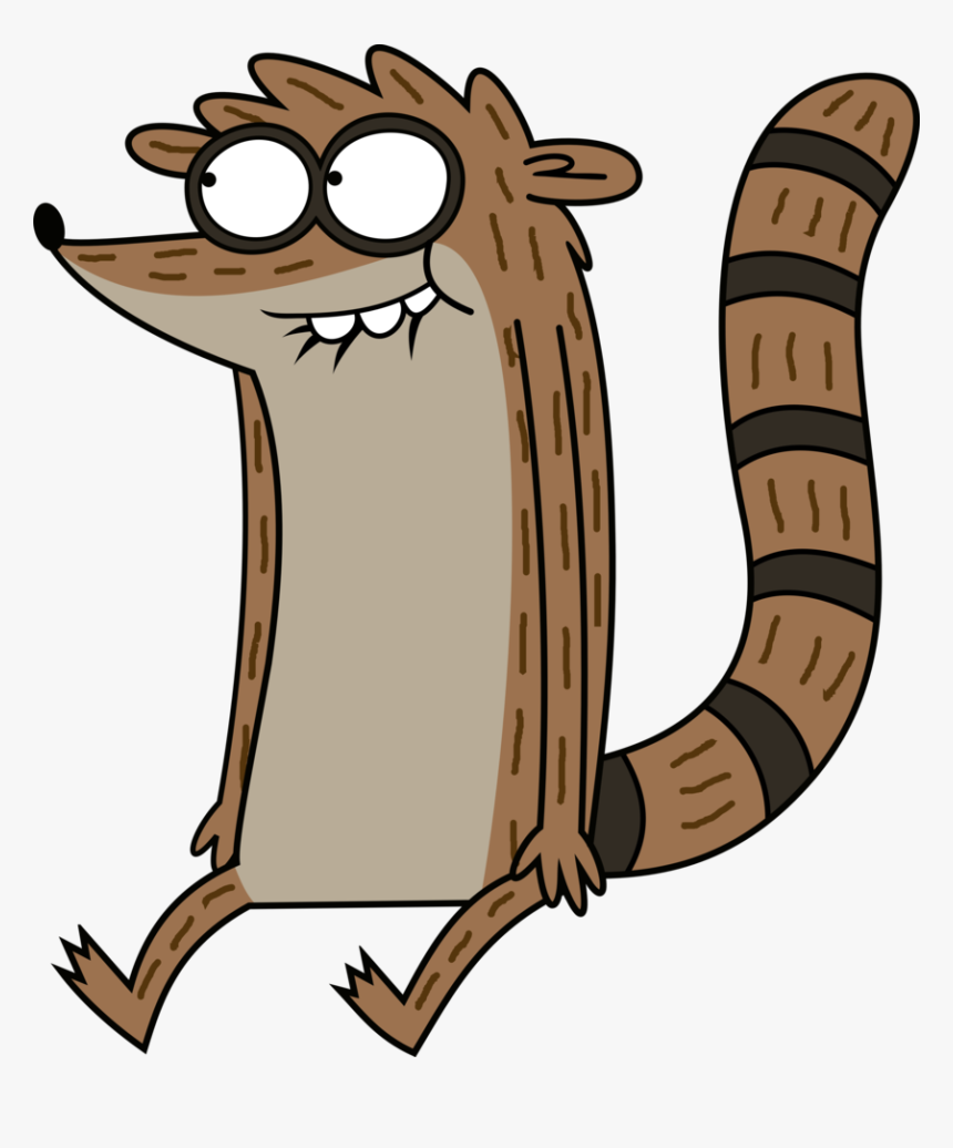Thumb Image - Rigby From Regular Show, HD Png Download