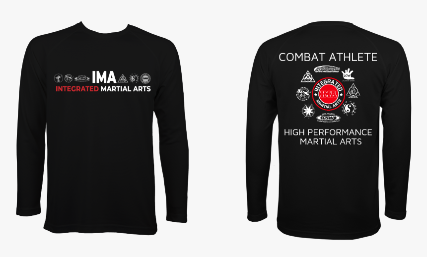 Long-sleeved T-shirt, HD Png Download