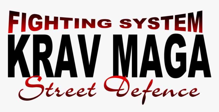 Fighting System Red And Black - Fighting System Krav Maga Street Defence, HD Png Download
