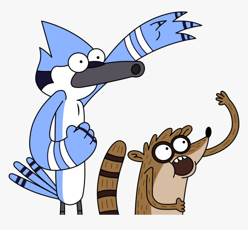 Mordecai And Rigby, HD Png Download