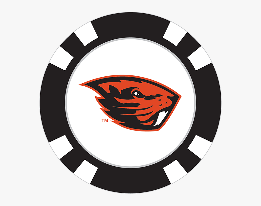Oregon State Beavers Poker Chip Ball Marker - New England Patriots Logo Circle, HD Png Download