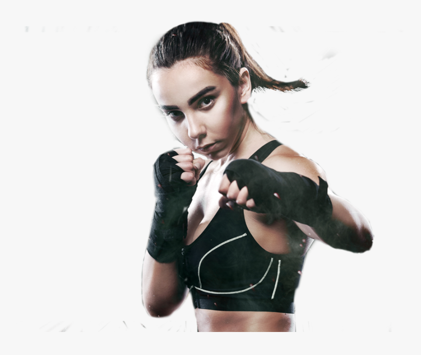 Woman Krav Maga Punching - Model Doing Krav Maga, HD Png Download