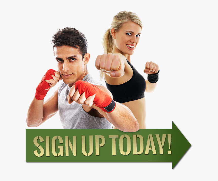 1 - Men And Women Boxing Image Png, Transparent Png