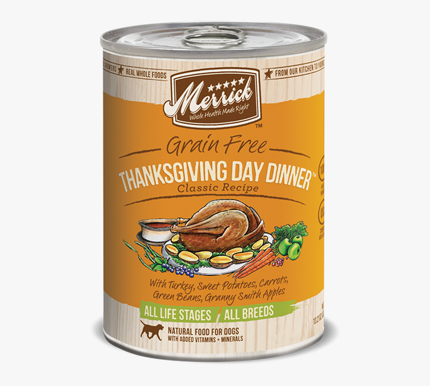 Image - Merrick Thanksgiving Day Dinner Dog Food, HD Png Download