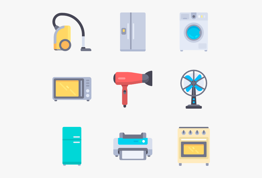 Home Appliances Clipart, HD Png Download