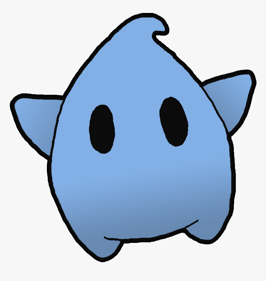Light Blue Luma - Blue Lumas Mario, HD Png Download