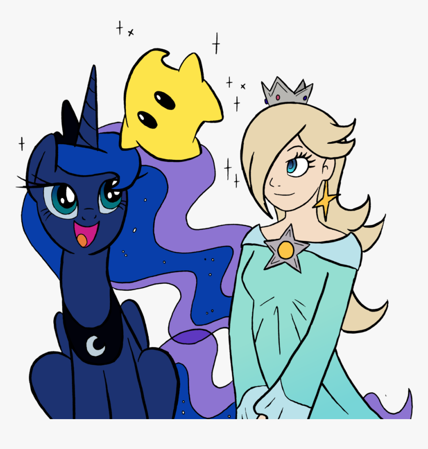 Absurd Res, Artist - Princess Luna And Rosalina, HD Png Download