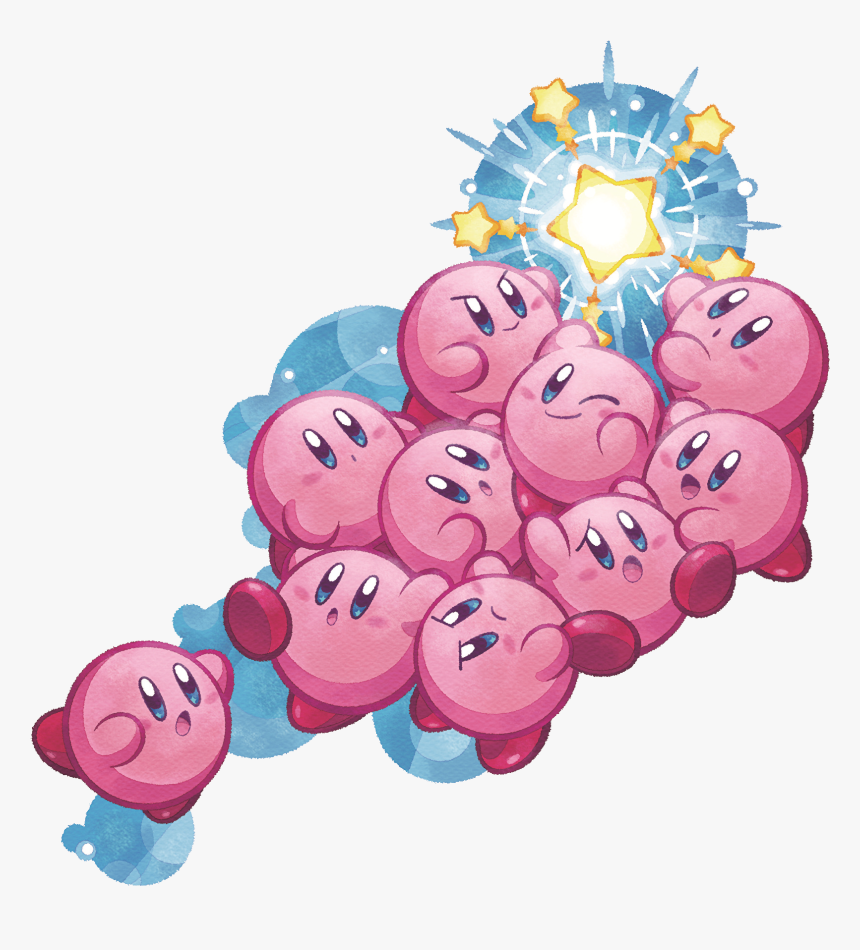 Kirby Clipart Png Transparent - Kirby Mass Attack, Png Download