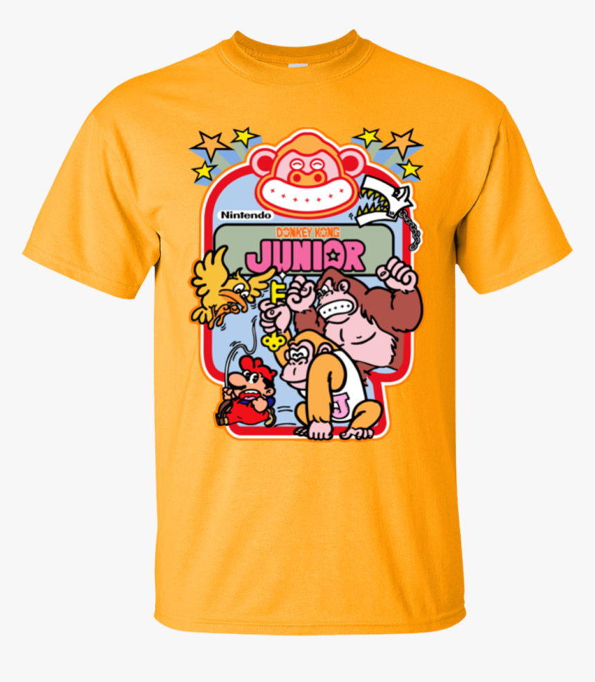 Donkey Kong Junior Arcade Cabinet Decal G200 Gildan - Stranger Things T Shirt I Dump Your Ass, HD Png Download