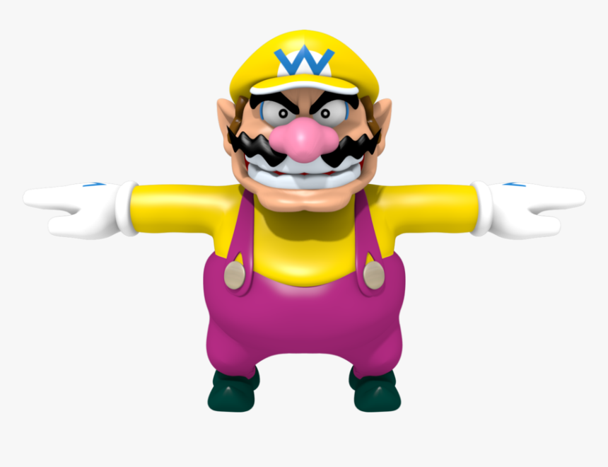 Clip Black And White Vinfreild N Classic First Release - Super Smash Bros N64 Wario, HD Png Download