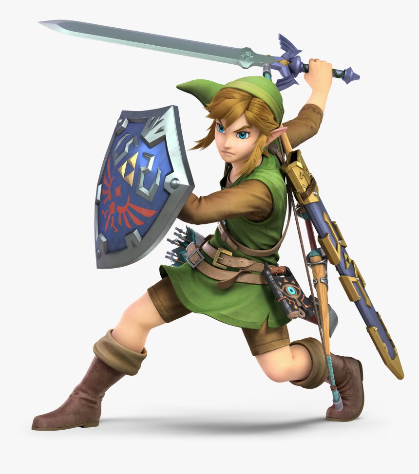 Link Smash Bros Ultimate, HD Png Download