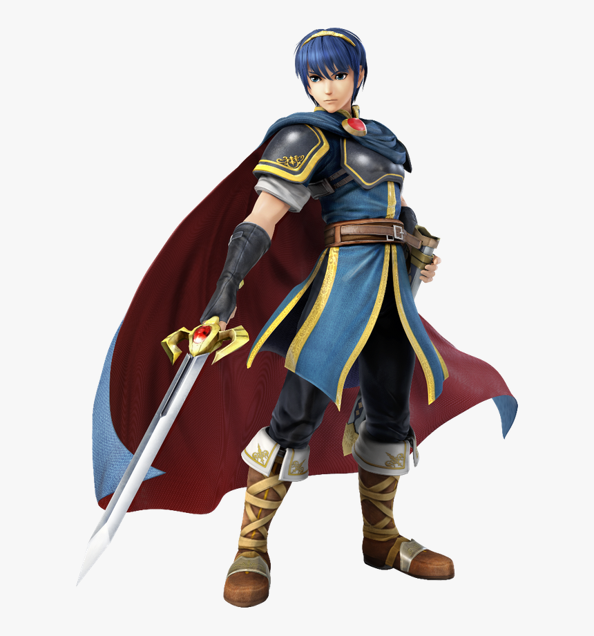 Super Smash Bros Wii U Marth, HD Png Download