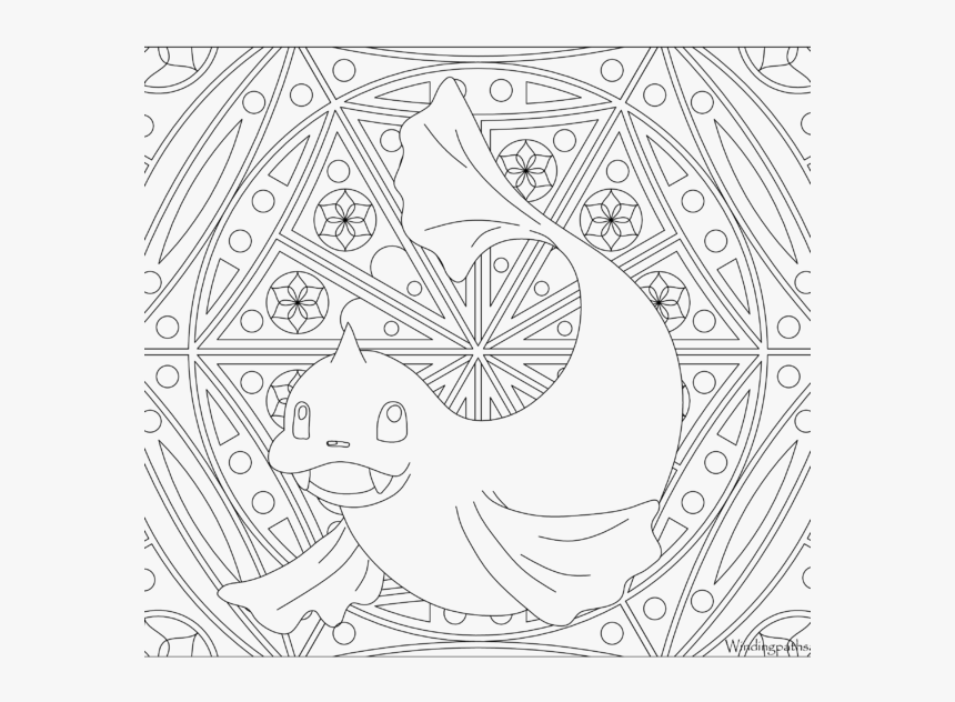 Adult Pokemon Coloring Page Dewgong - Adult Pokemon Coloring Pages, HD Png Download