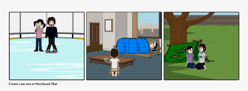Jilting Of Granny Weatherall Storyboard, HD Png Download