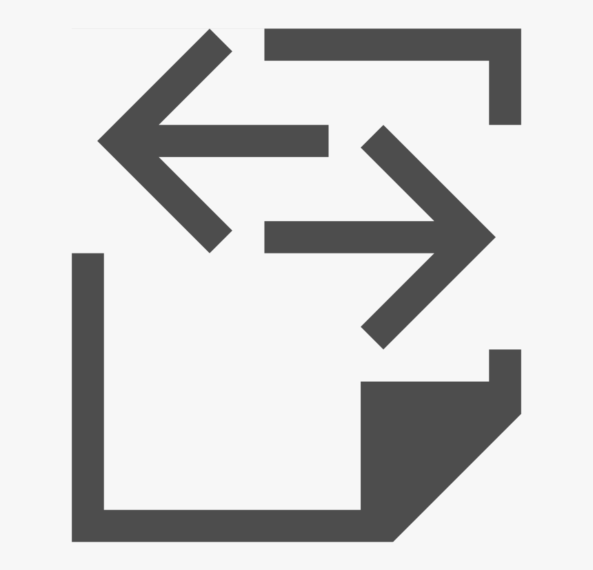 Breezeicons Actions 22 Document Swap - Icon, HD Png Download