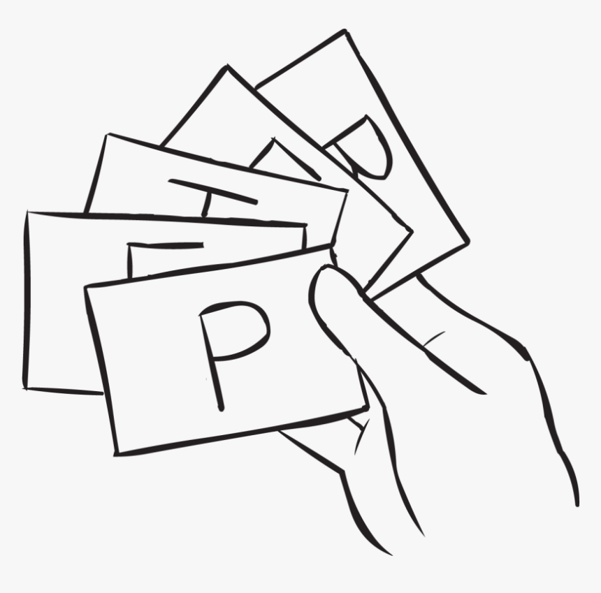 Play Name Swap To Interact Learn Names - Holding A Letter Drawing, HD Png Download