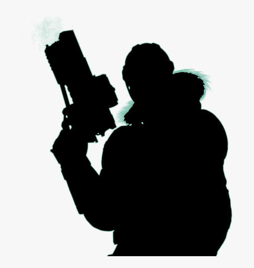 Captain Cold Silhouette , Png Download - Captain Cold Silhouette, Transparent Png