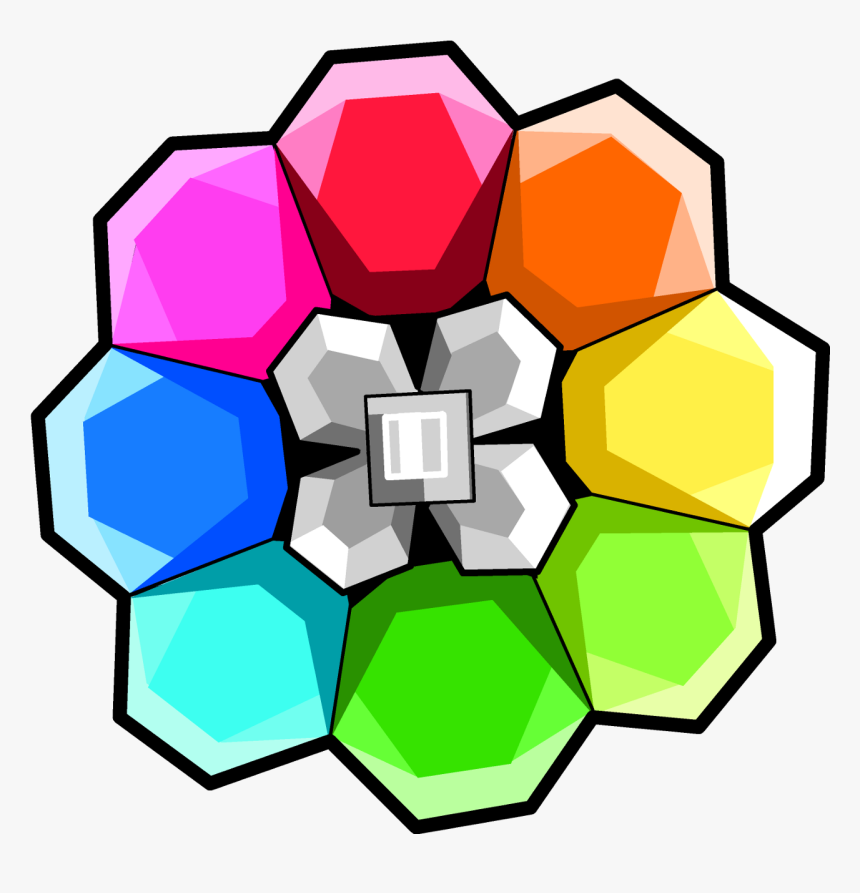Kanto Rainbow Badge Png, Transparent Png