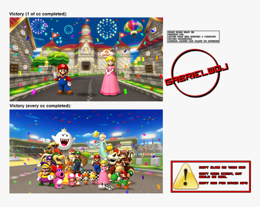 Mario Kart Wii Sprites - Mario Kart Line Up, HD Png Download