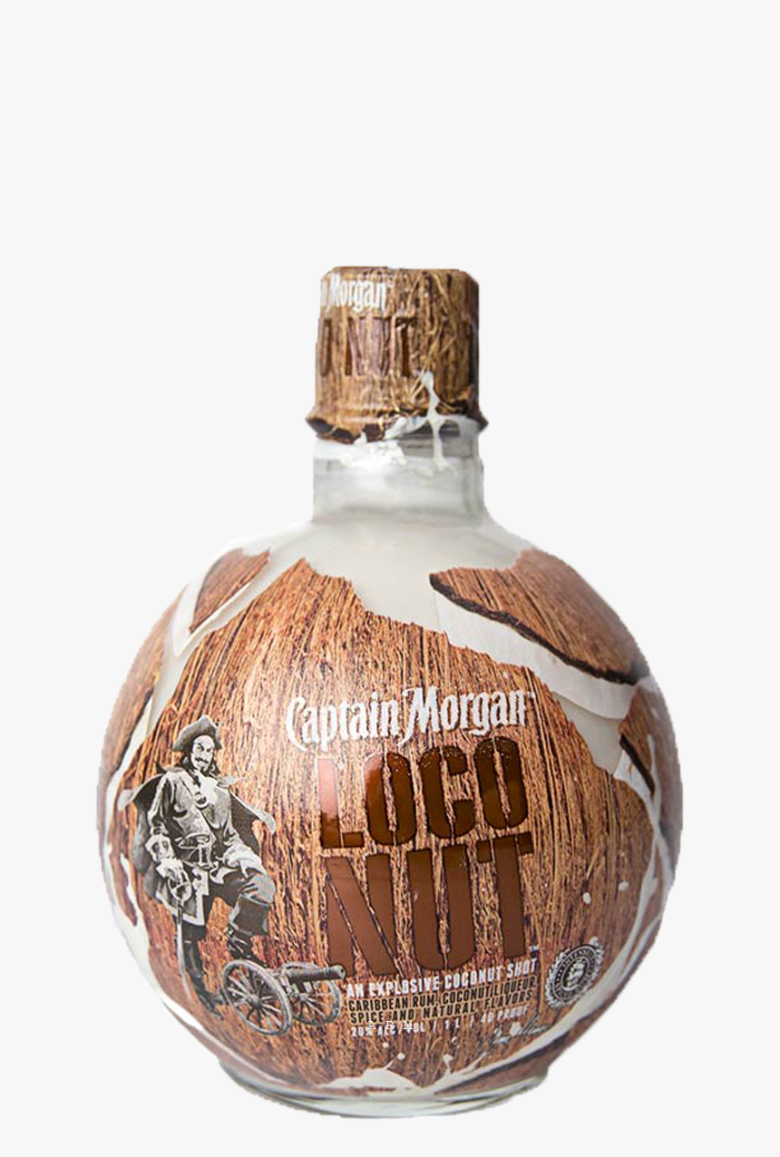 Captain Morgan Loco Nut Rum, HD Png Download