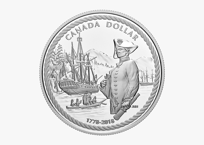 Canadian Silver Dollar 2018, HD Png Download