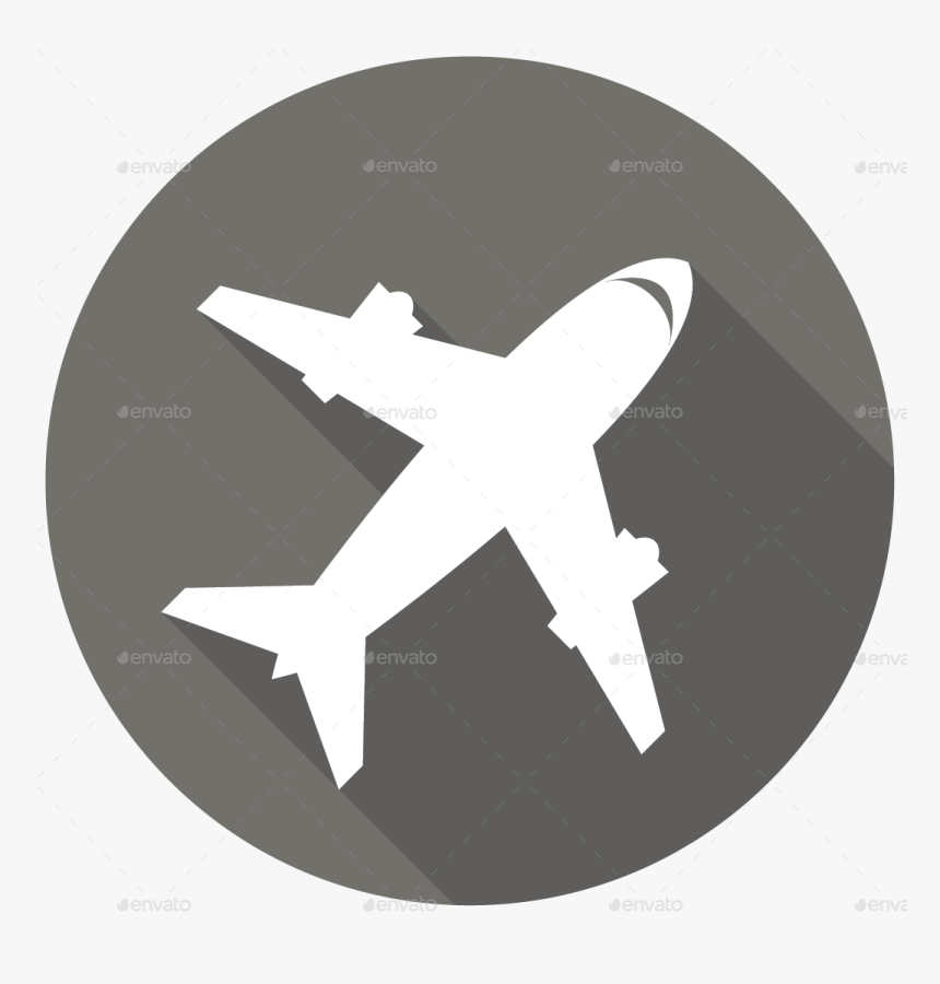 Image Set/png/256x256 Px/airplane Icon - Plane Minimal, Transparent Png