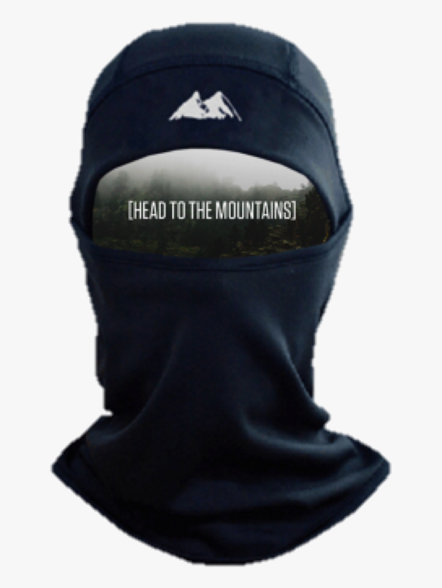Mountain Made Face Mask Transparent Background - Balaclava, HD Png Download