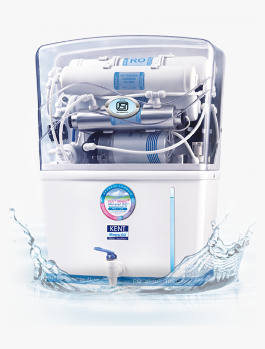 Kent Grand Plus Mineral Ro Uv Uf With Tds Controller - Kent Ro Uv Water Purifier, HD Png Download